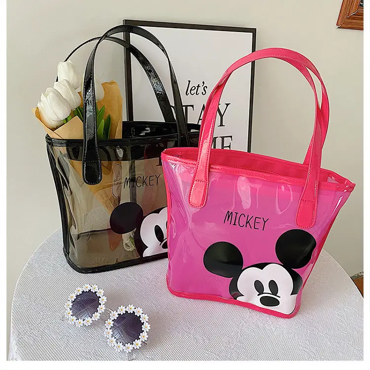 Mickey Mouse Transparent Cartoon Tote Bag for Women — feature 29