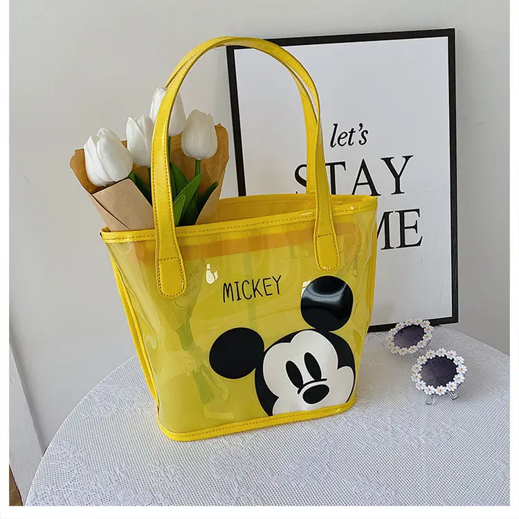 Mickey Mouse Transparent Cartoon Tote Bag for Women — feature 30