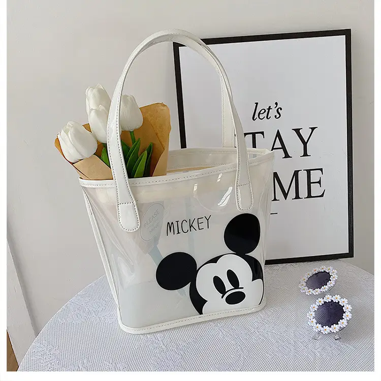 Mickey Mouse Transparent Cartoon Tote Bag for Women — feature 31