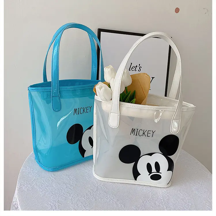 Mickey Mouse Transparent Cartoon Tote Bag for Women — feature 32