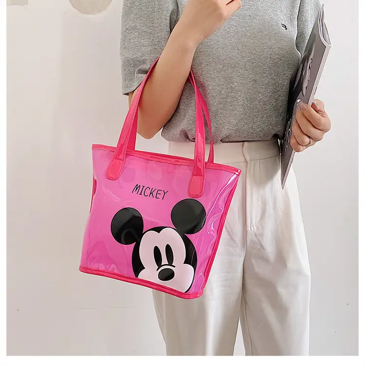Mickey Mouse Transparent Cartoon Tote Bag for Women — feature 33