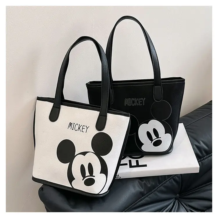 Mickey Mouse Transparent Cartoon Tote Bag for Women — feature 4