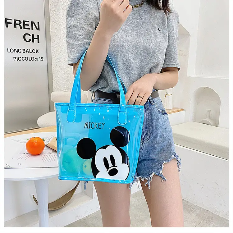 Mickey Mouse Transparent Cartoon Tote Bag for Women — feature 41