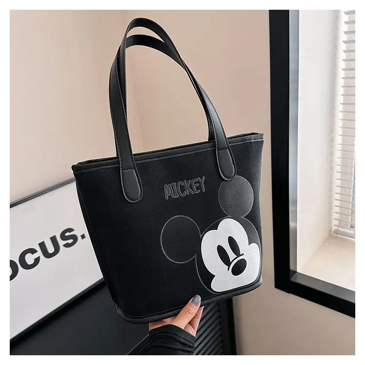 Mickey Mouse Transparent Cartoon Tote Bag for Women — feature 6