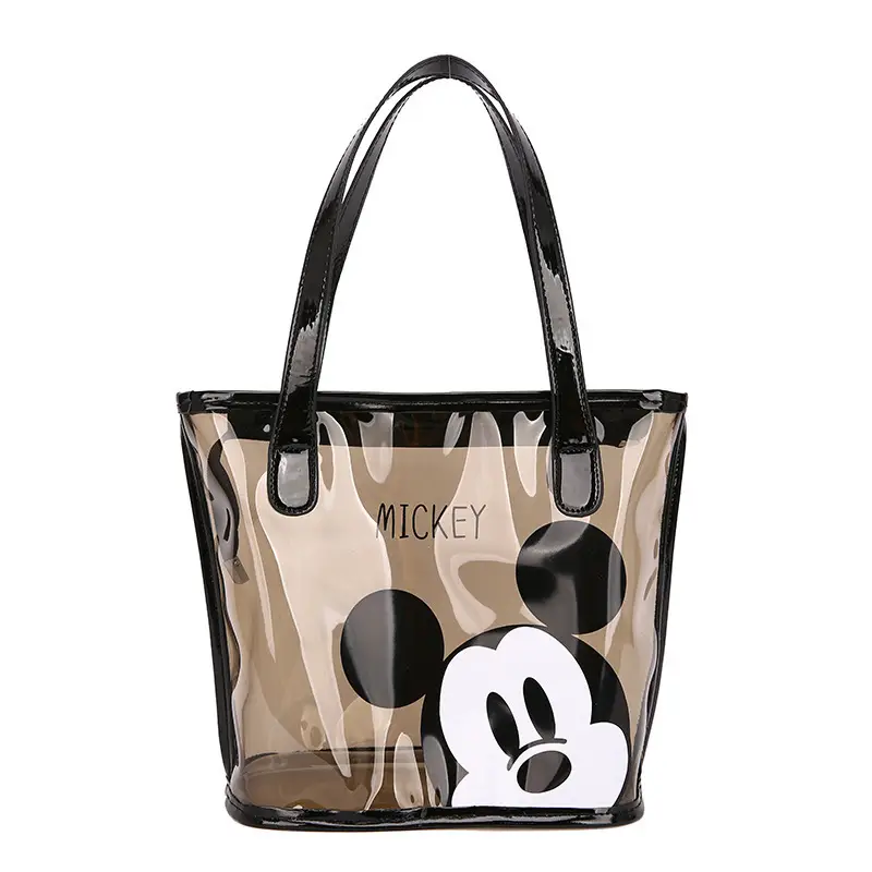 Mickey Mouse Transparent Cartoon Tote Bag for Women - Image 2