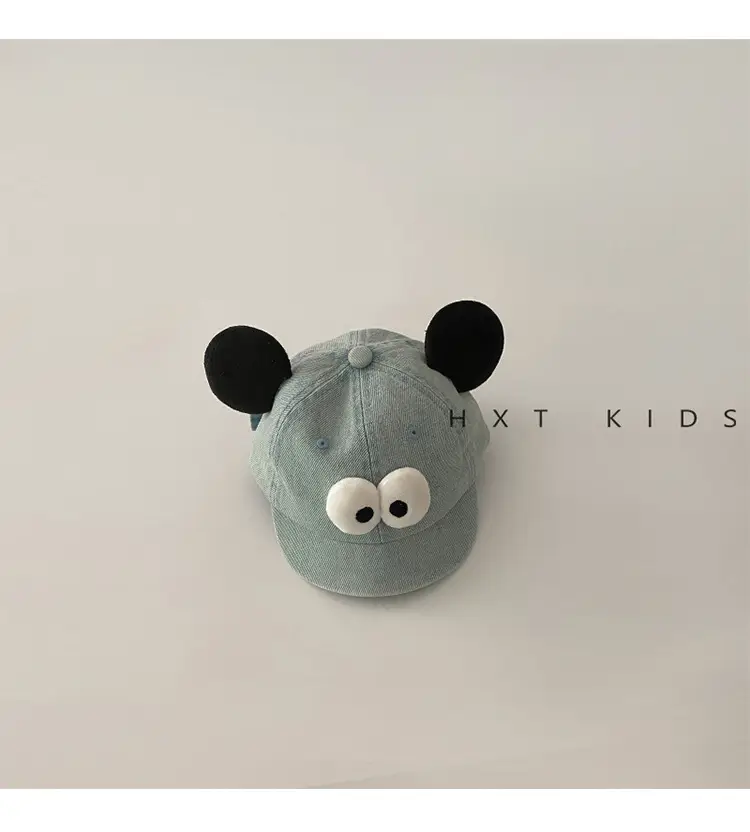 Baby Cap Spring Autumn Cute Big Eyes Short Bristle Cap — feature 5