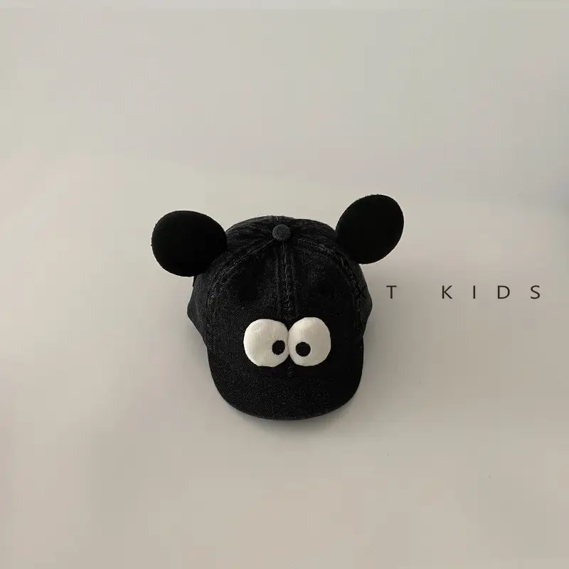 Baby Cap Spring Autumn Cute Big Eyes Short Bristle Cap - Image 3