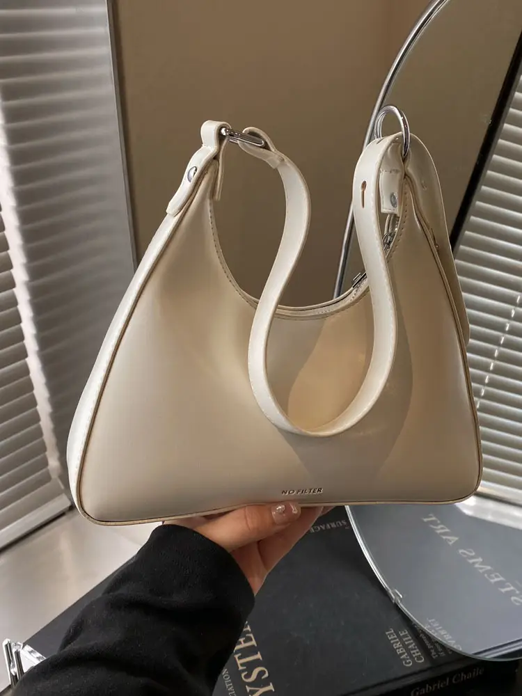 White Korean Style Shoulder Bag 2025 New - Image 9