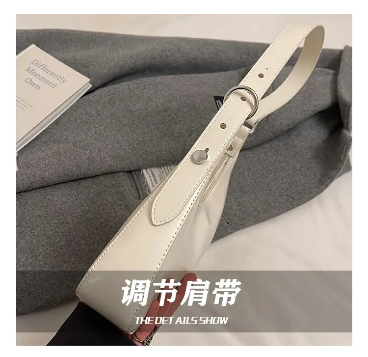 White Korean Style Shoulder Bag 2025 New — feature 8