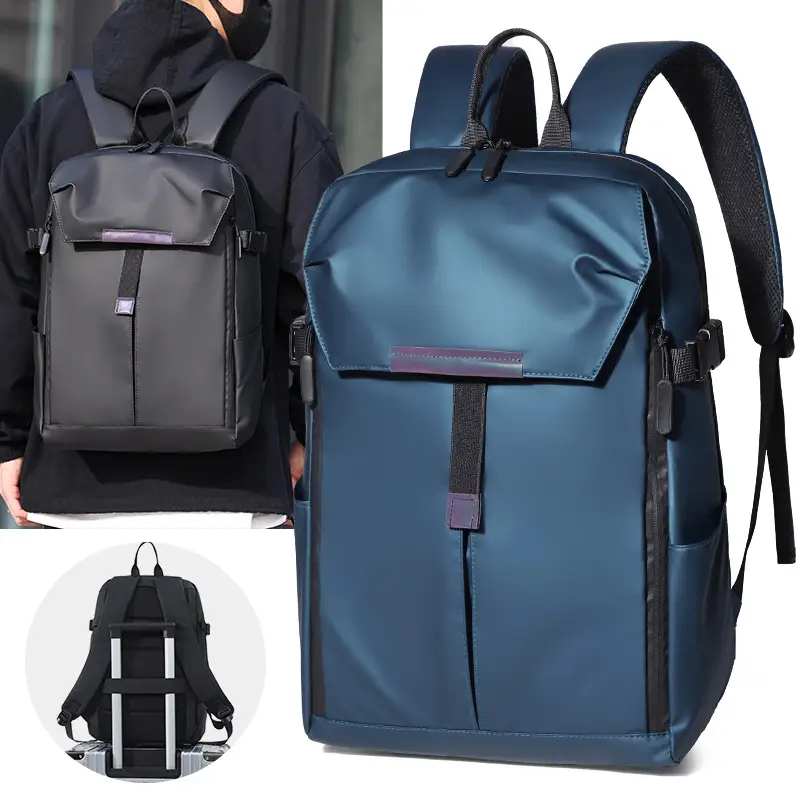 High-End Backpack Men's Waterproof Large-Capacity Men's Outdoor Travel Laptop Bag Backpack Men's School Bag