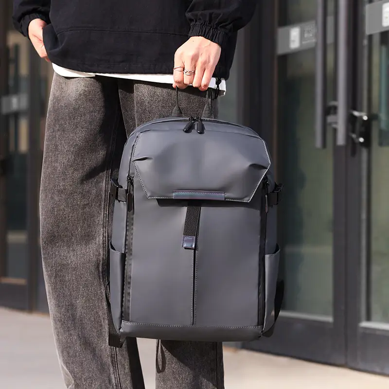 High-End Backpack Men's Waterproof Large-Capacity Men's Outdoor Travel Laptop Bag Backpack Men's School Bag
