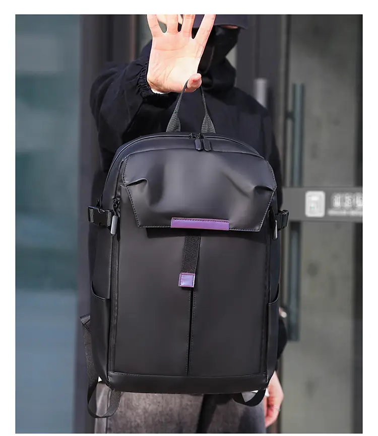 High-End Backpack Men's Waterproof Large-Capacity Men's Outdoor Travel Laptop Bag Backpack Men's School Bag — feature 12