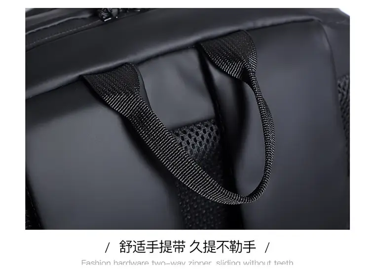 High-End Backpack Men's Waterproof Large-Capacity Men's Outdoor Travel Laptop Bag Backpack Men's School Bag — feature 22