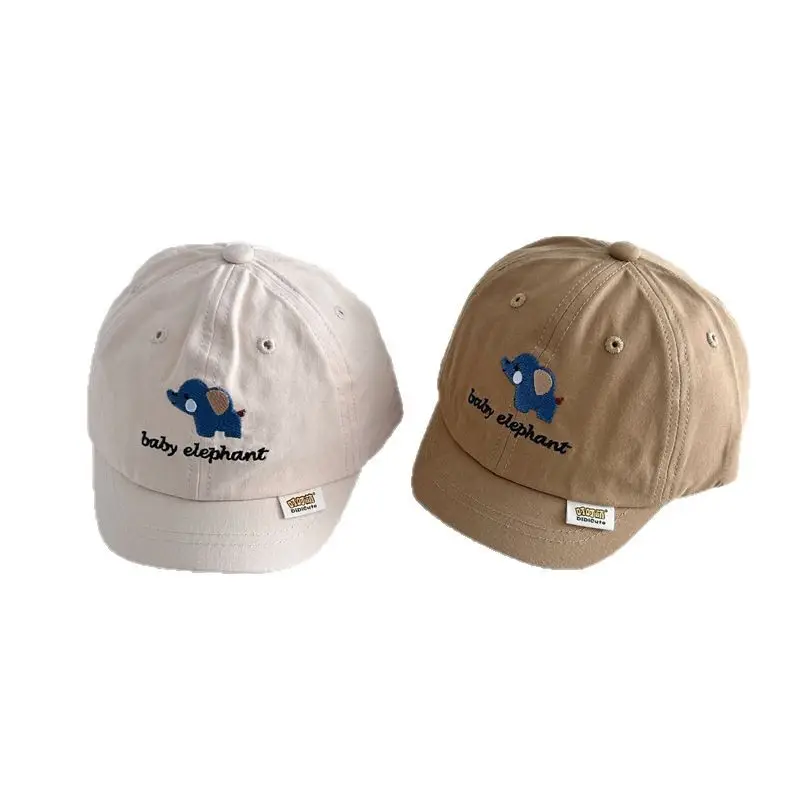 Baby Elephant Cap White Brown Spring Autumn - Image 10