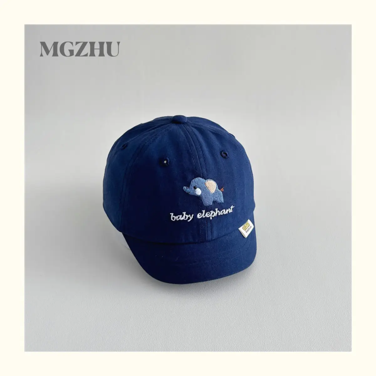 Baby Elephant Cap White Brown Spring Autumn — feature 9