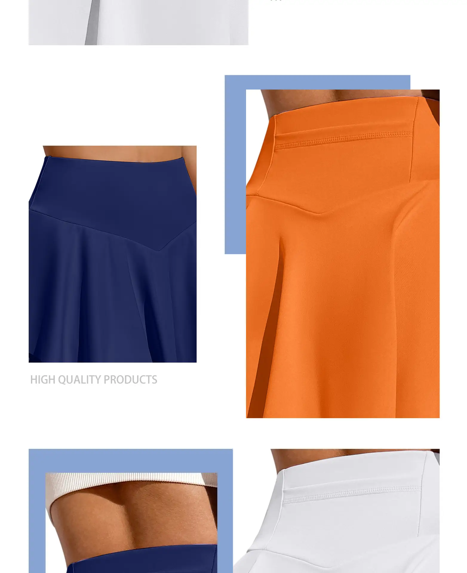 Women's Pink Anti-Exposure Yoga Shorts with 2 Pockets — feature 9