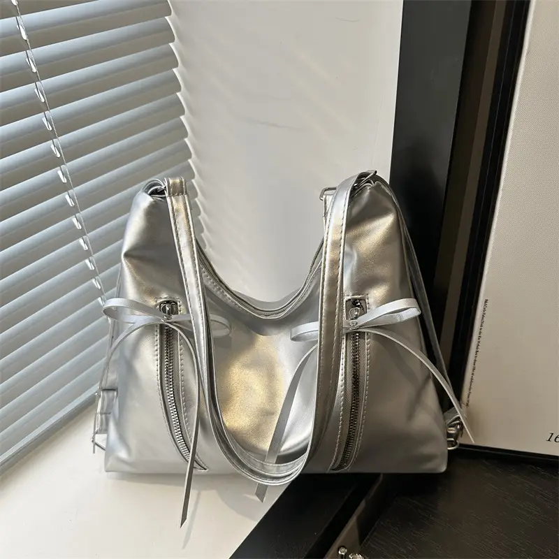 Korean Style Cream Tote Bag Large Capacity Women 2025 - Image 7
