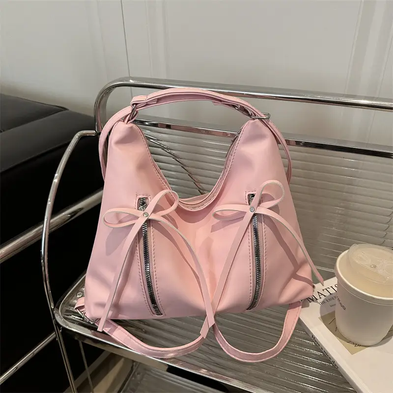 Korean Style Cream Tote Bag Large Capacity Women 2025 - Image 9