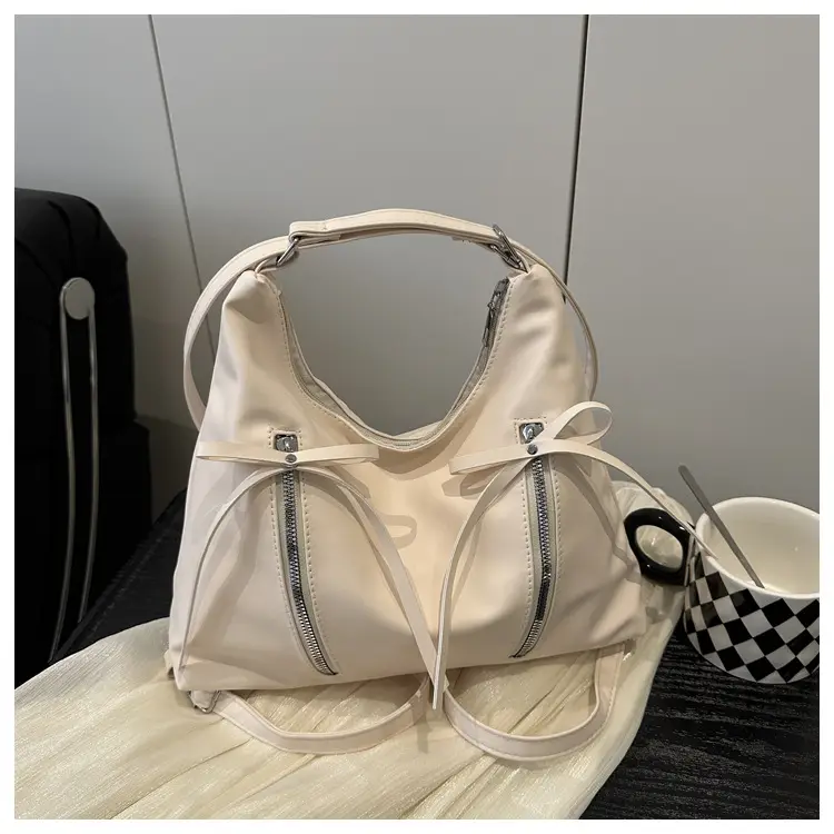 Korean Style Cream Tote Bag Large Capacity Women 2025 — feature 23