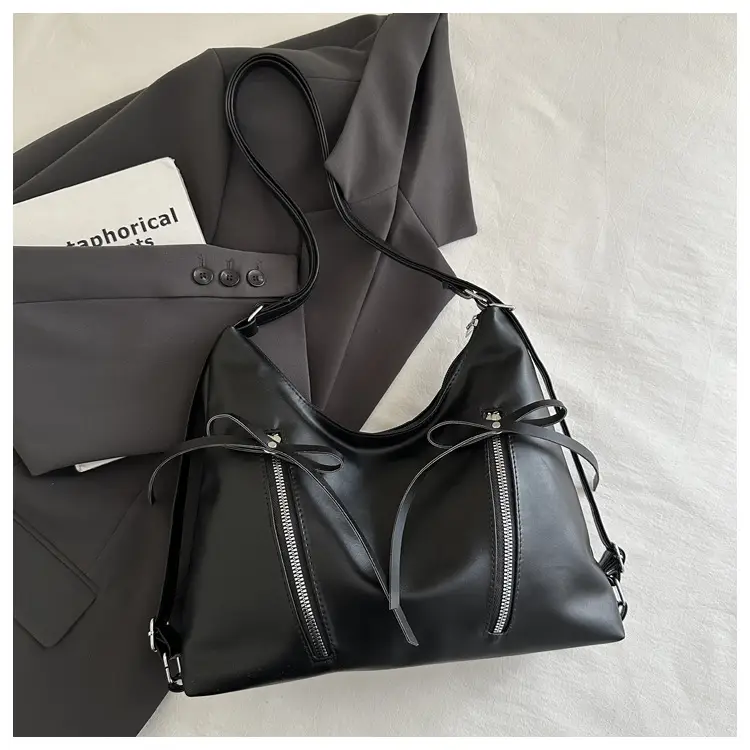 Korean Style Cream Tote Bag Large Capacity Women 2025 - Image 3