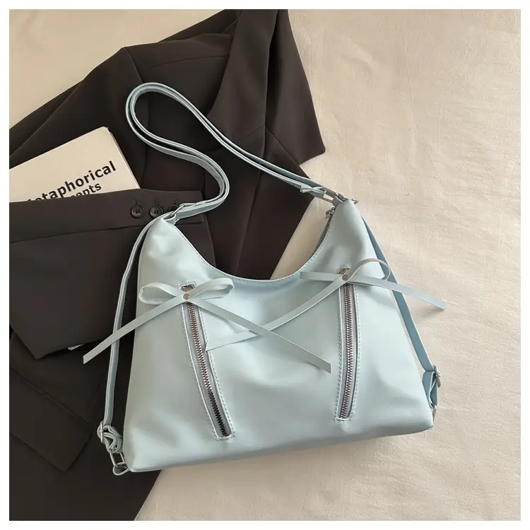 Korean Style Cream Tote Bag Large Capacity Women 2025 - Image 5