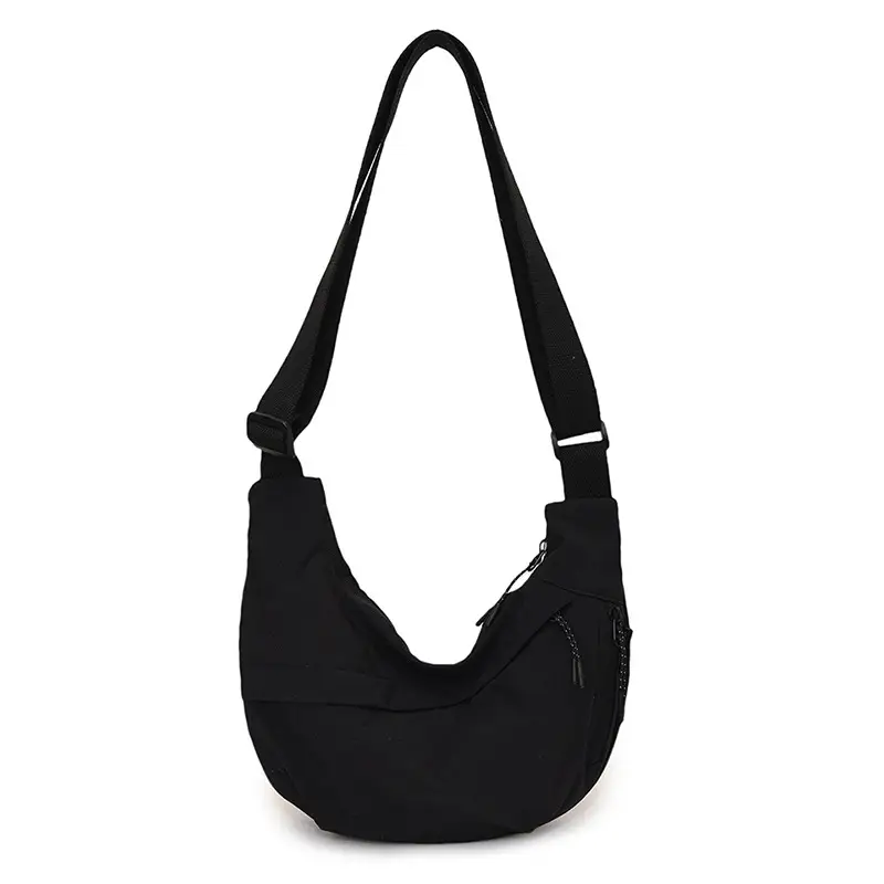 Lightweight Japanese Crossbody Bag Olive Green - Image 2