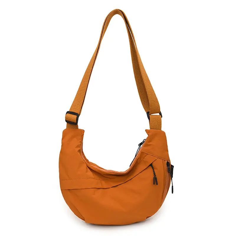 Lightweight Japanese Crossbody Bag Olive Green - Image 3