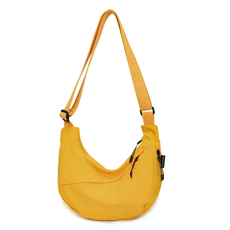 Lightweight Japanese Crossbody Bag Olive Green - Image 4