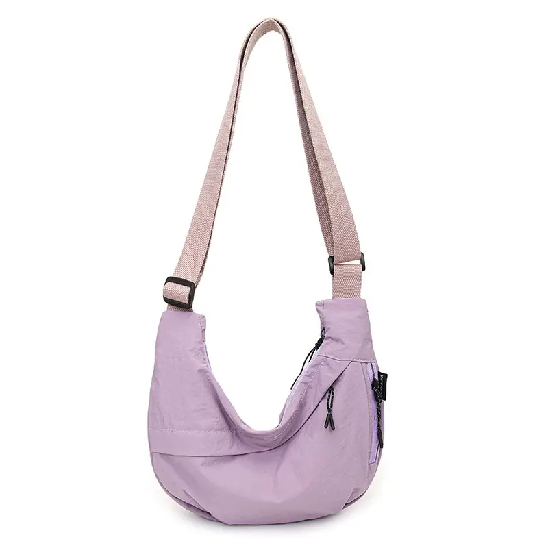 Lightweight Japanese Crossbody Bag Olive Green - Image 5