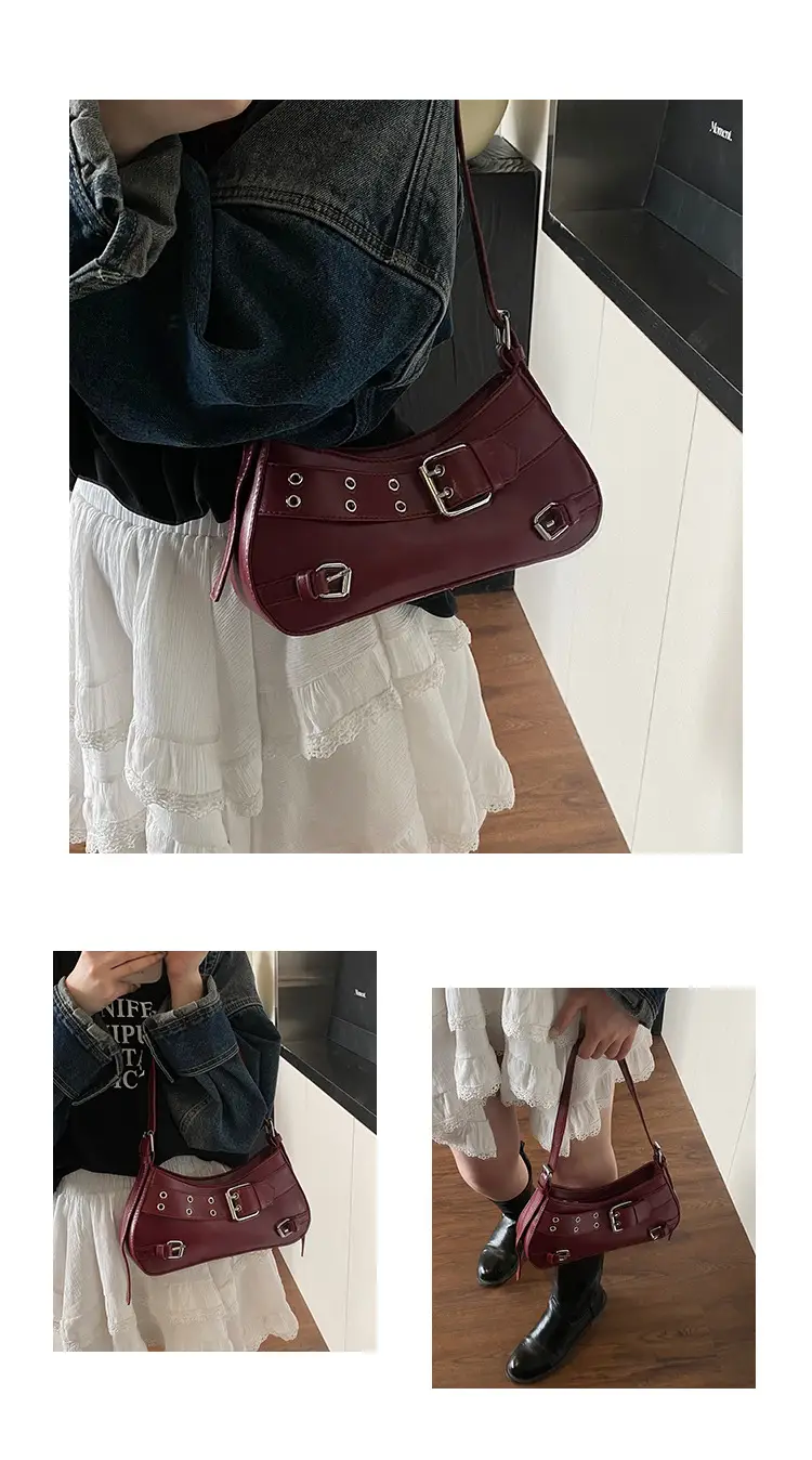 Red Rivet Crossbody Bag for Women 2025 — feature 25