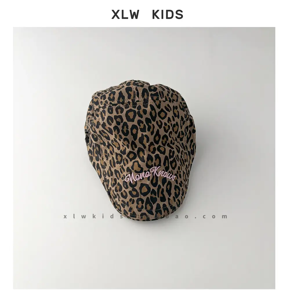 XLW Kids Leopard Print Sun Hat — feature 13