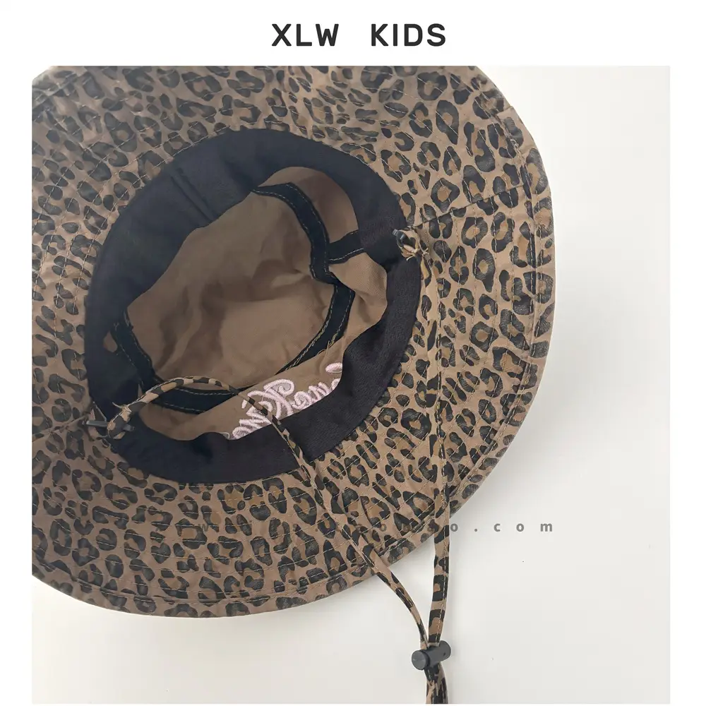 XLW Kids Leopard Print Sun Hat — feature 6