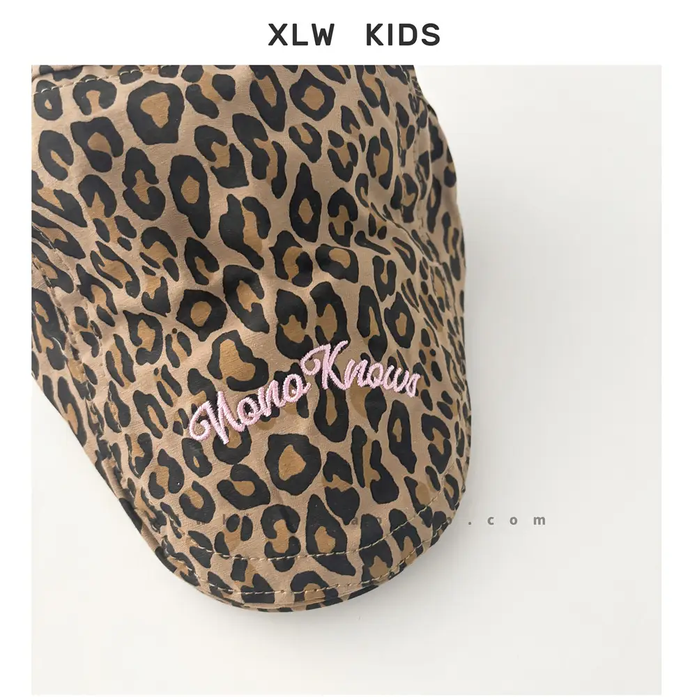 XLW Kids Leopard Print Sun Hat — feature 7