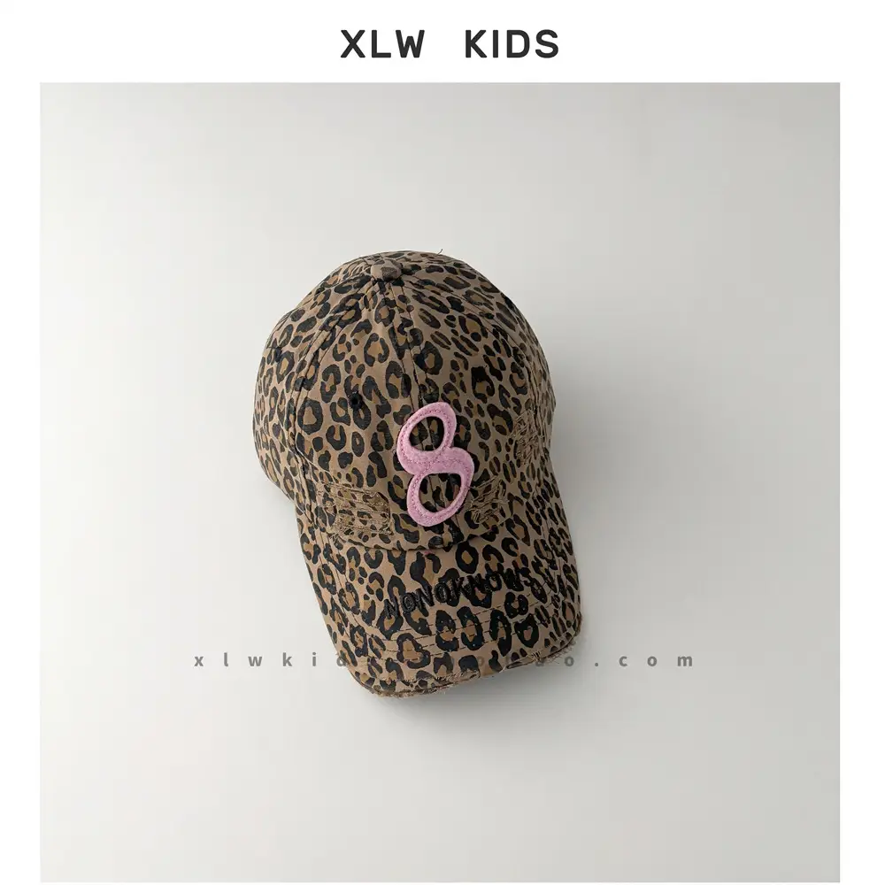 XLW Kids Leopard Print Sun Hat