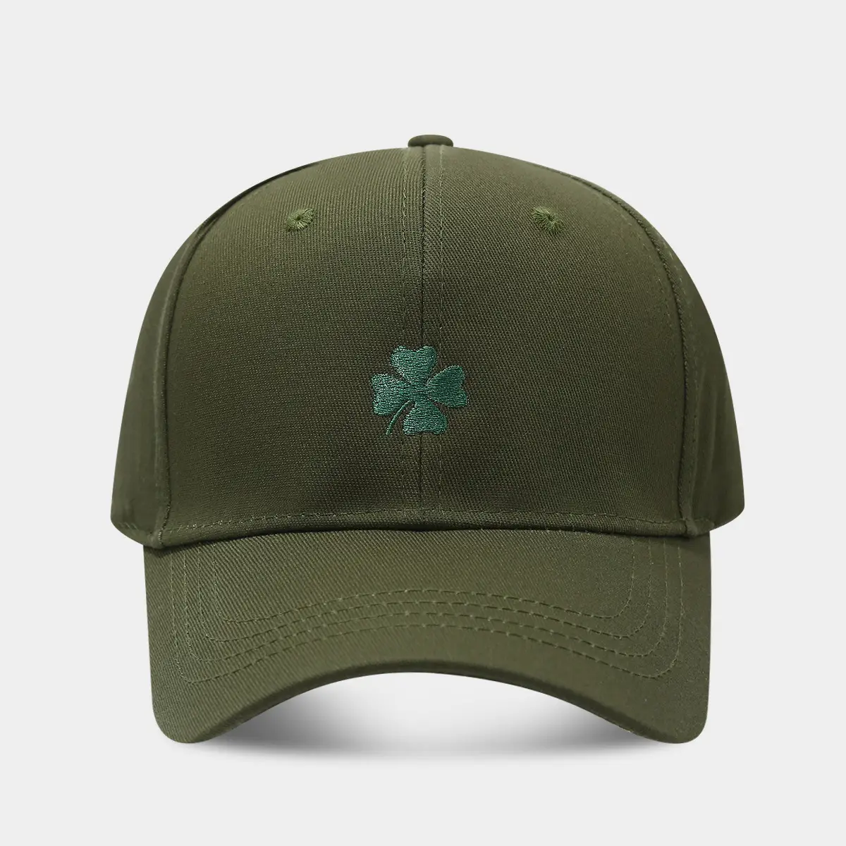 Irish St. Patrick's Day Lucky Four-leaf Clover Cap — feature 7