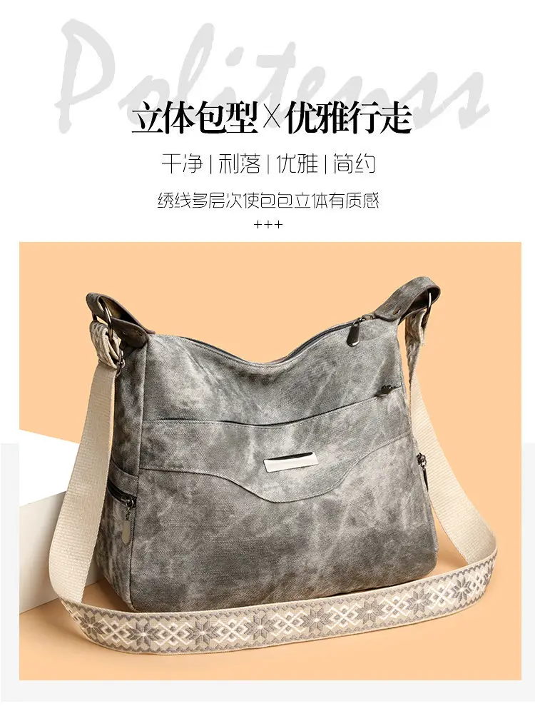 Grey PU Leather Crossbody Bag for Women — feature 13