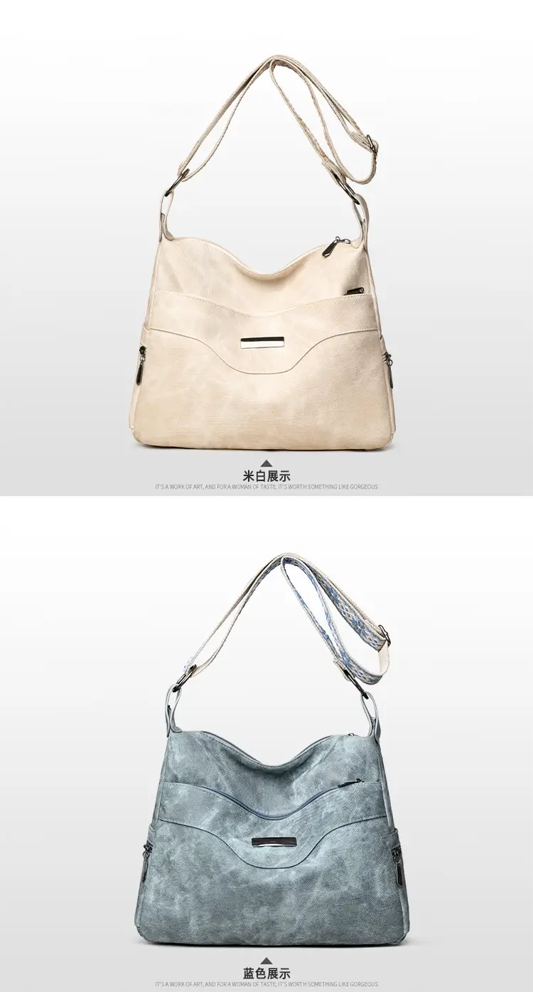 Grey PU Leather Crossbody Bag for Women — feature 25