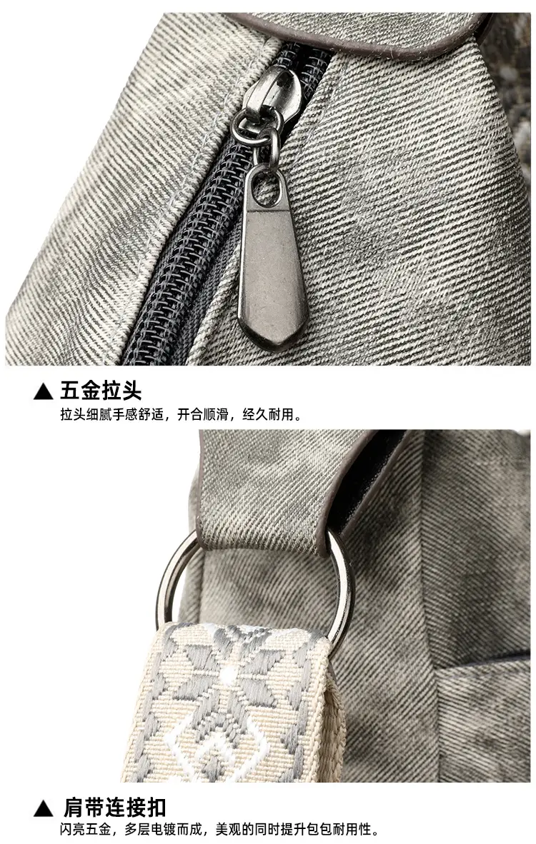 Grey PU Leather Crossbody Bag for Women — feature 27