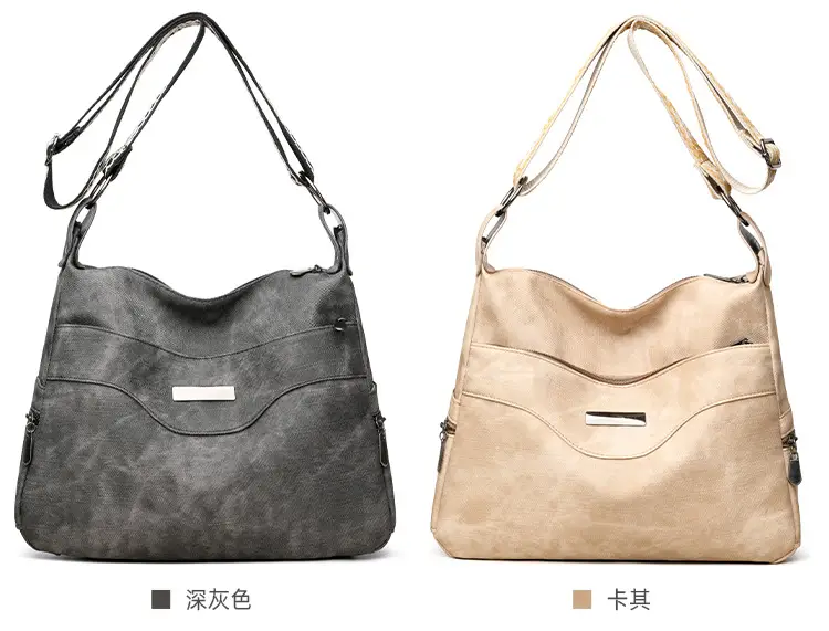 Grey PU Leather Crossbody Bag for Women — feature 6