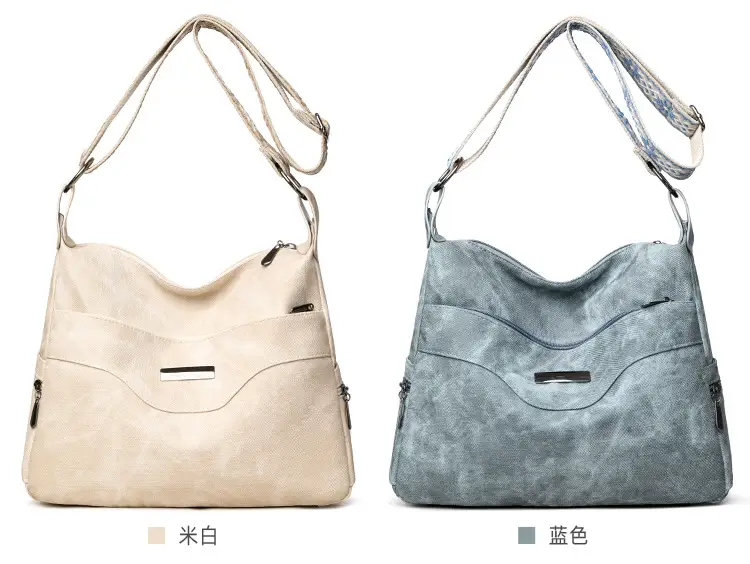 Grey PU Leather Crossbody Bag for Women — feature 7
