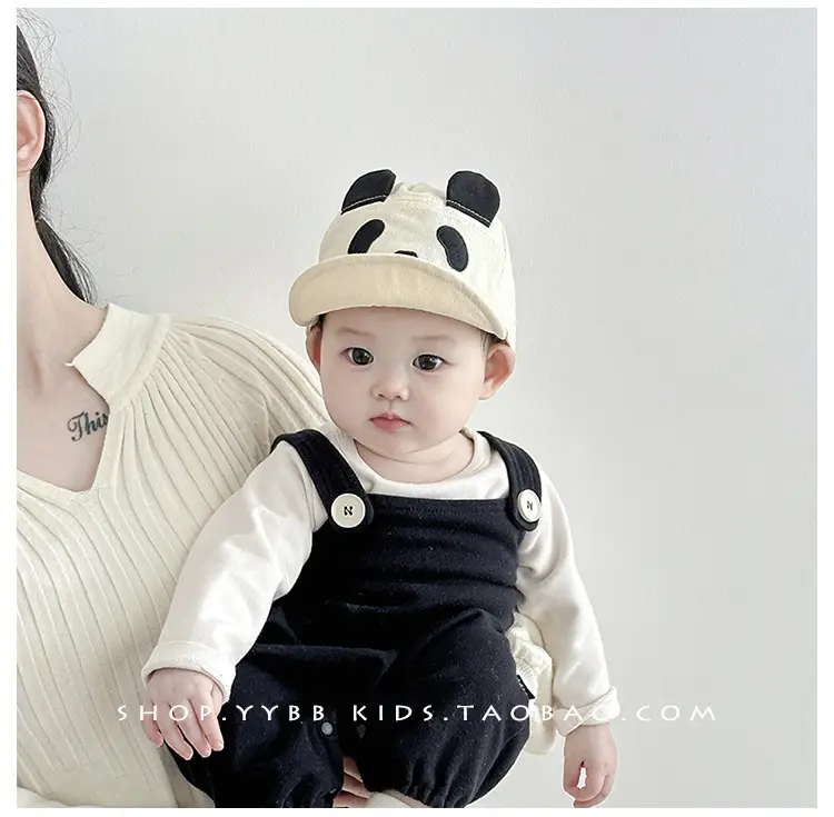 Baby's Panda Cap Soft Brim Windproof Baseball Cap β feature 2