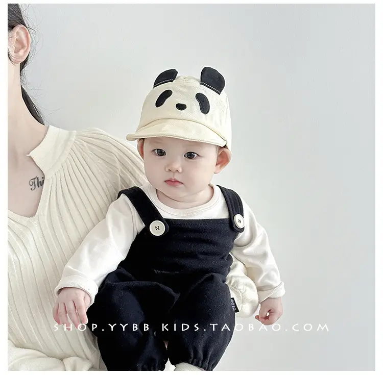 Baby's Panda Cap Soft Brim Windproof Baseball Cap β feature 3