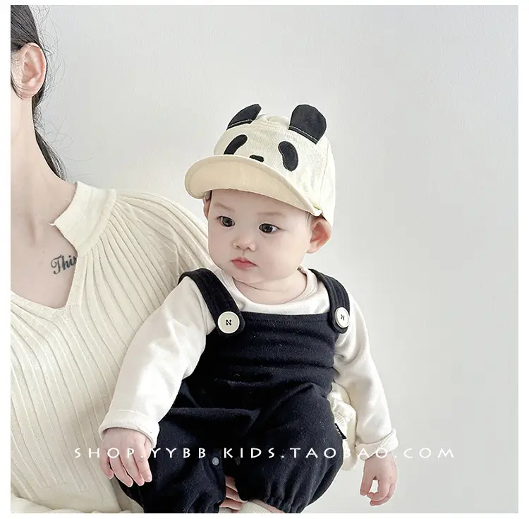 Baby's Panda Cap Soft Brim Windproof Baseball Cap β feature 4