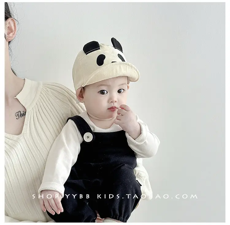 Baby's Panda Cap Soft Brim Windproof Baseball Cap β feature 5