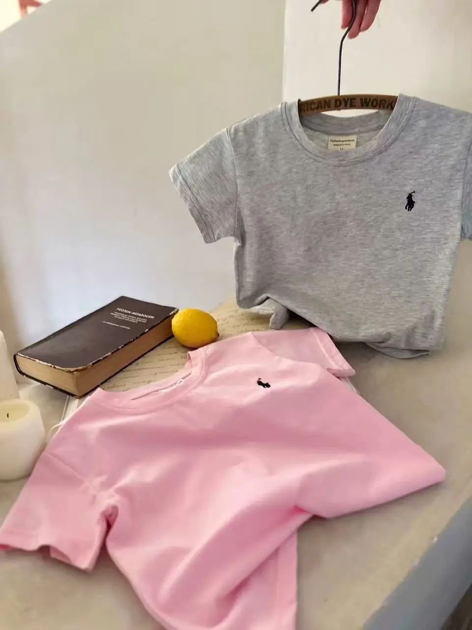 Blue Polo Logo Boys Sweatshirt Set Cotton Short Sleeve — feature 3