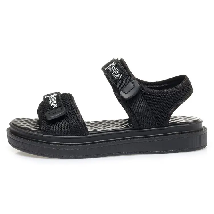 Women's Black Velcro Beach Sandals 2025 Summer - Image 7