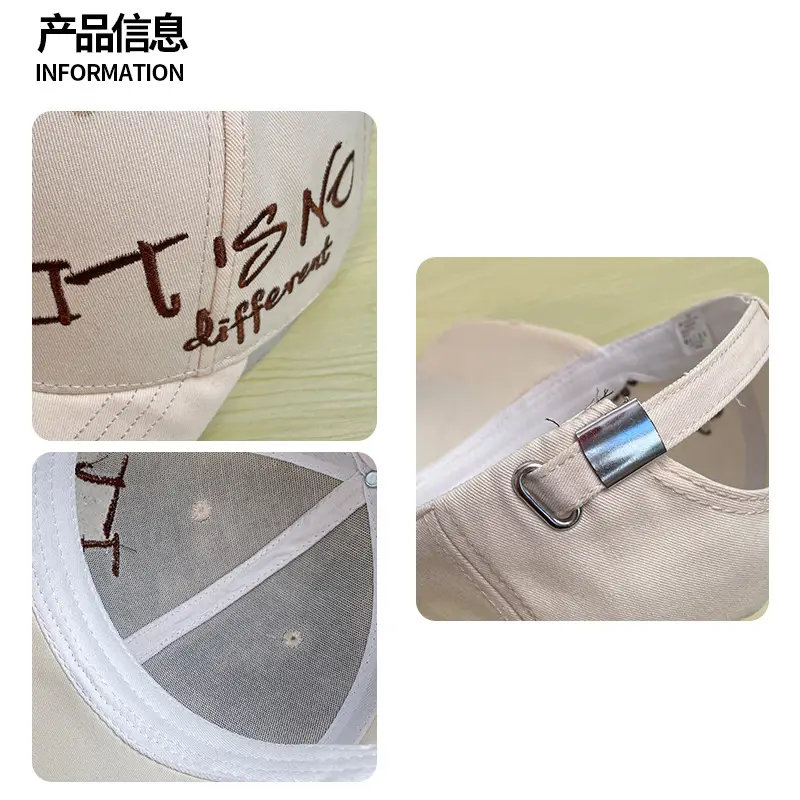 Korean Style IT NO Different Cap Red White