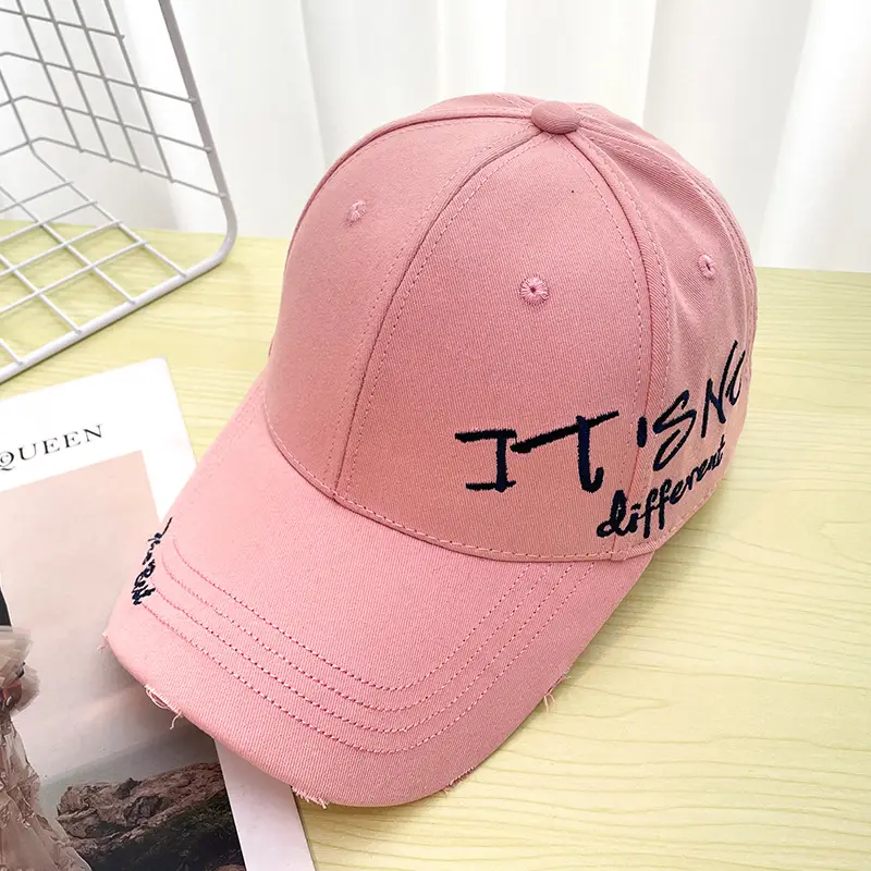 Korean Style IT NO Different Cap Red White — feature 10