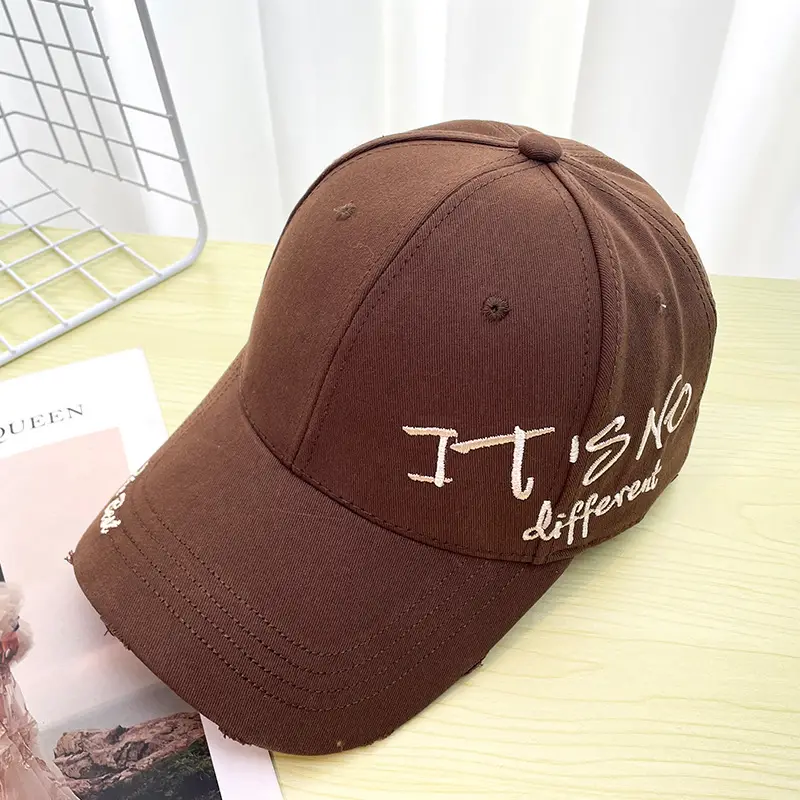 Korean Style IT NO Different Cap Red White — feature 11