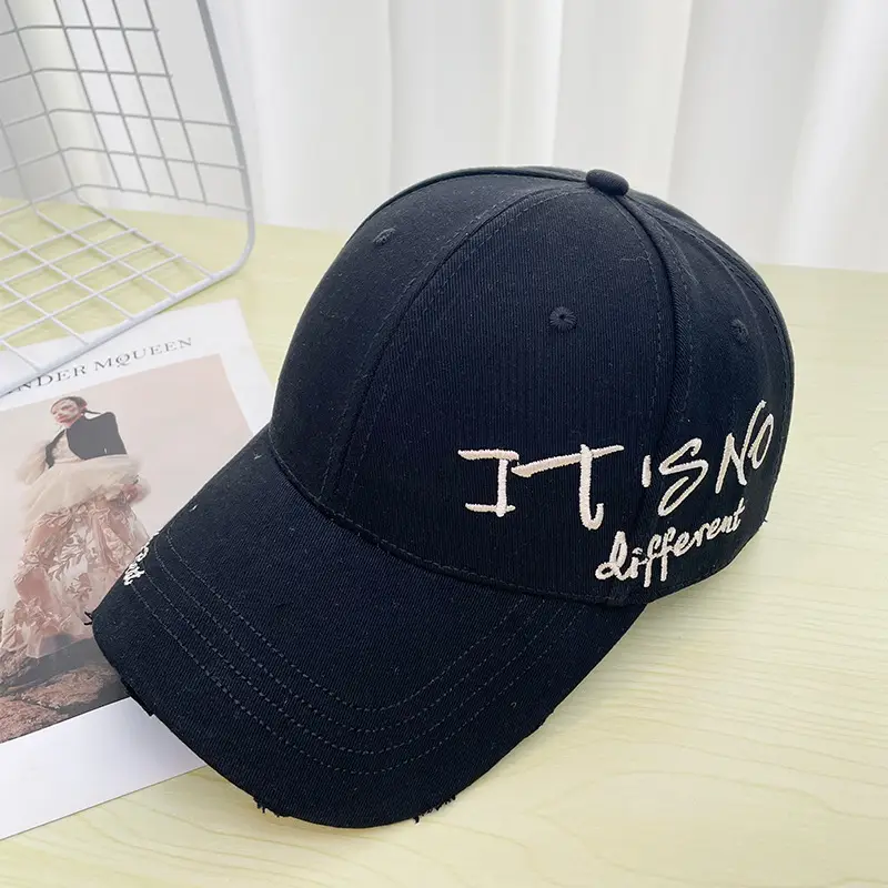 Korean Style IT NO Different Cap Red White — feature 14